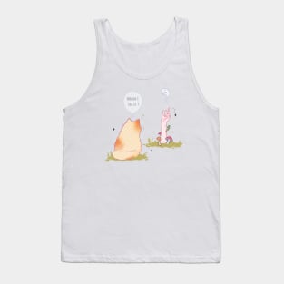 Cat and hand Tank Top